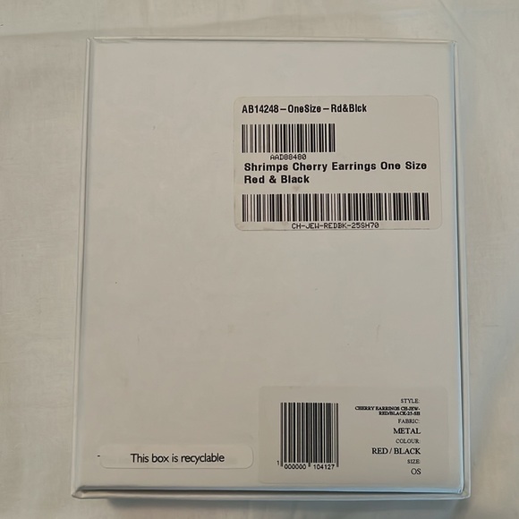 Shrimps Cherry Clip-on Earrings - Picture 6 of 6